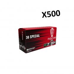 FIOCCHI cal.38 spécial FMJ 158gr x500