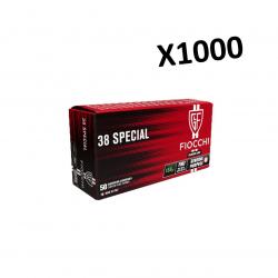 FIOCCHI cal.38 spécial FMJ 158gr x1000