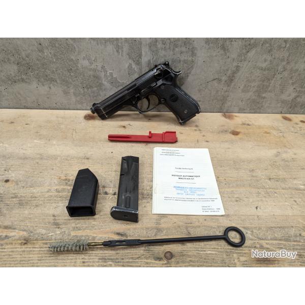 Pistolet rglementaire PAMAS G1 S - 1988 - A00359