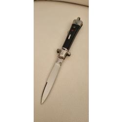 Superbe couteau automatique ancien Bargeon 12,00 cm croix de fer