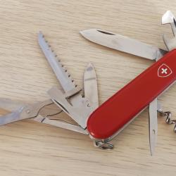 Victorinox couteau suisse Huntsman Woodsman Economy Vintage 1985-1991