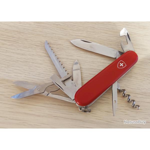 Victorinox couteau suisse Huntsman Woodsman Economy Vintage 1985-1991