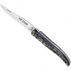 LAGUIOLE LE FIDELE PLEIN MANCHE CORNE DE BELIER 12CM INOX
