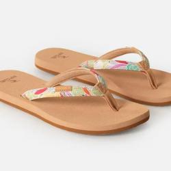 Tongs Rip Curl "Freedom Bloom Open Toe" 38 Marron