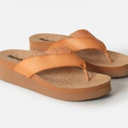 Tongs Rip Curl "Sandy Bloom Open Toe" 39 Marron