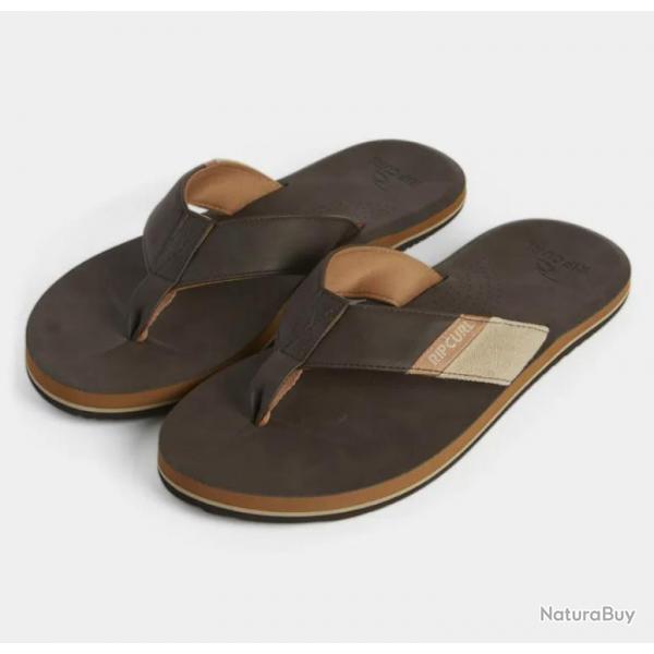 Tongs Rip Curl "Oxford Bloom Open Toe" 46 Marron