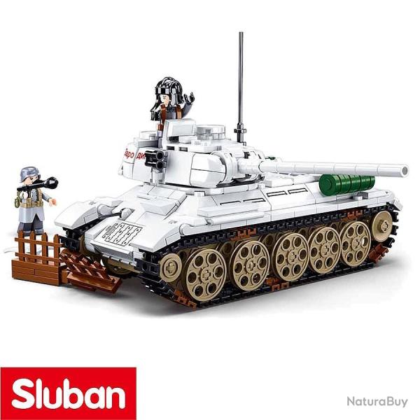 Jeu Construction Garon : Maquette Char T-34/85 Sovitique - Sluban