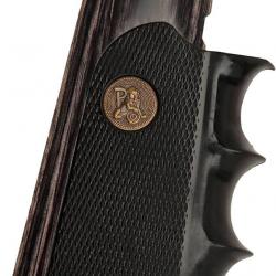 Poignées Pachmayr Legend pour COLT1911 charcoal silverstone