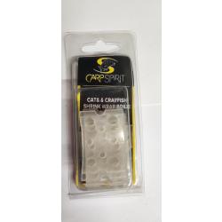 10 GAINES ANTI-ÉCREVISSE ET POISSONS-CHATS 25-20MM - CARP SPIRIT - NEUF