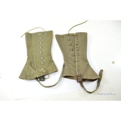 Paire de guêtres jambières 1945 - Collection