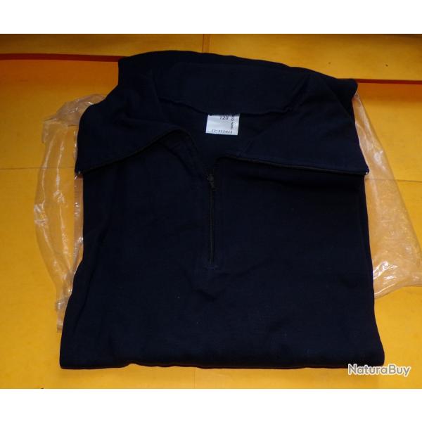 CHEMISE MILITAIRE BLEU F1 ARMEE DE L'AIR DE L'ARMEE FRANCAISE ,Taille 120 SOIT XXL EN CIVIL,NEUF AVE