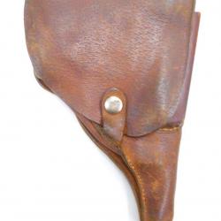 Etui de P.38 en cuir de porc.