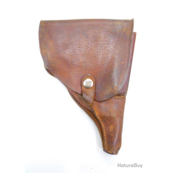 Etui de P.38 en cuir de porc.