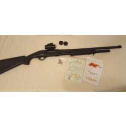 Fusil à pompe khan arms (manuatac) + red dot red & green synthétique calibre 12