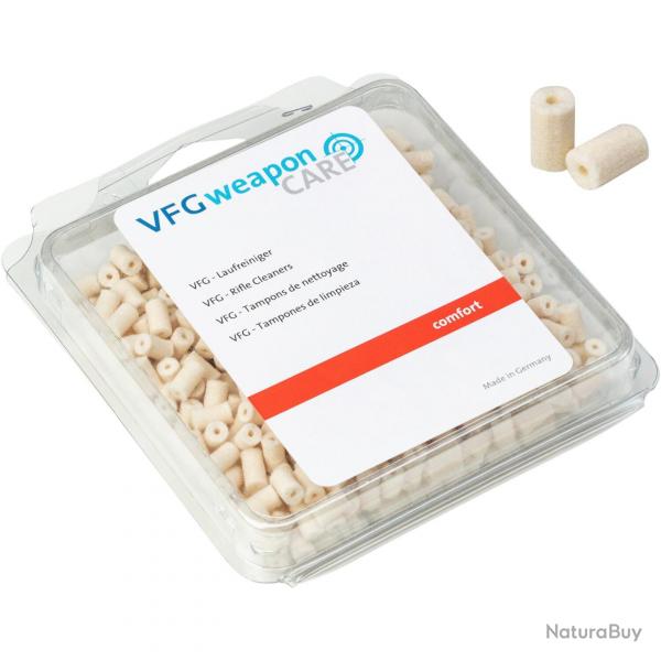 Tampons de nettoyage COMFORT carabines et armes de poing (Calibre: Calibre .44 (250 pces.))