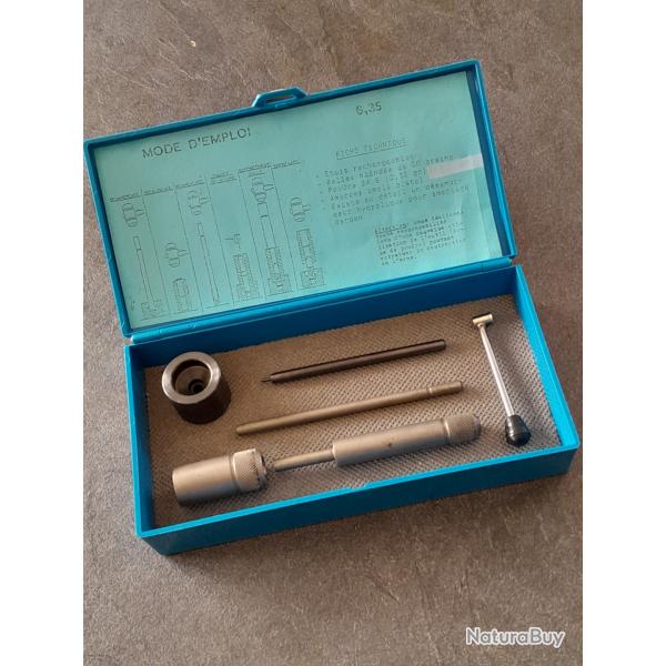 Outils de rechargement manuel " SPALECK'ARM" pour cal 6.35 .