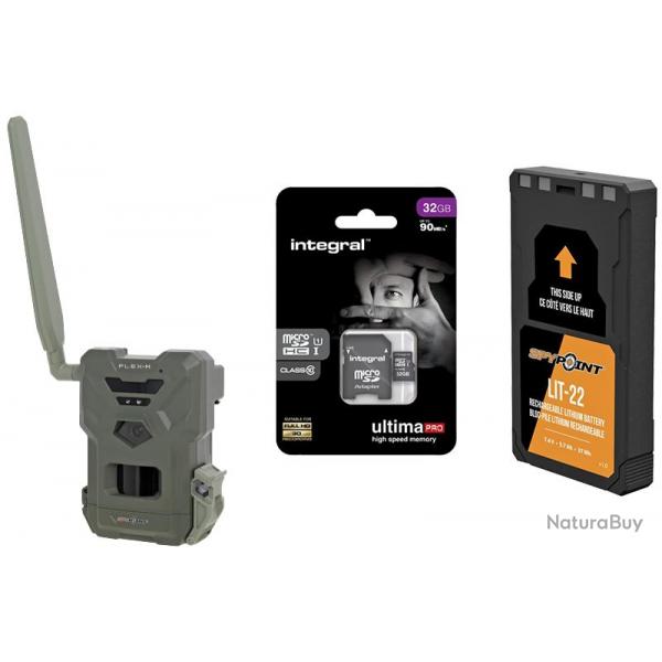 Pack Autonomie Pige Photographique Flex M Spypoint