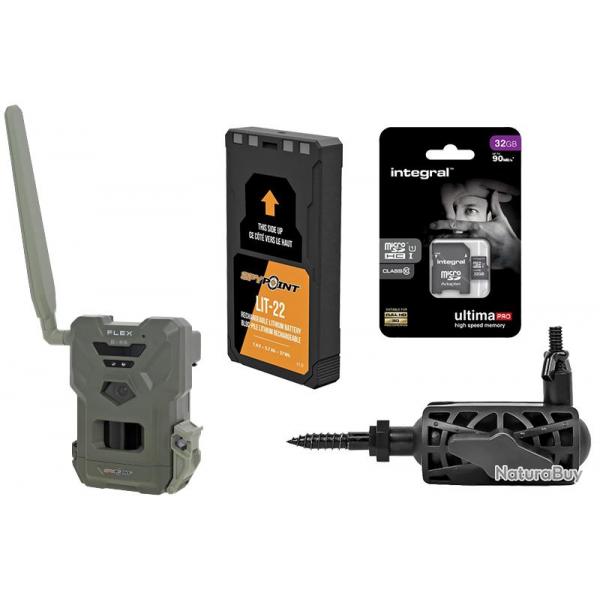 Pack Complet Pige Photographique Flex E-36 Spypoint