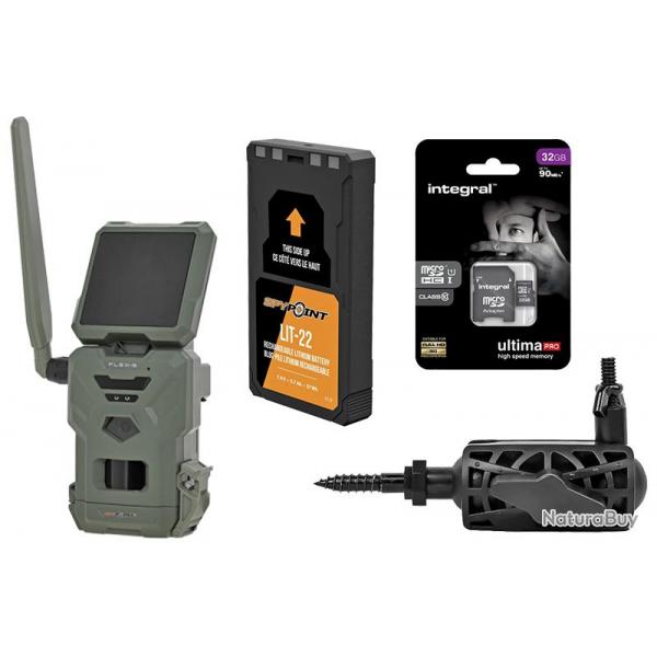 Pack Complet Pige Photographique Flex S Spypoint