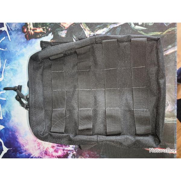 Pack Airsoft (Gilet, casque, sac, sacoches et poche)