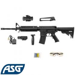 Pack Airsoft Débutant DS4 - Réplique AEG avec Accessoires Complets