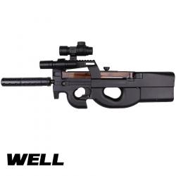 Réplique airsoft Well D90-H AEG compacte pour débutants