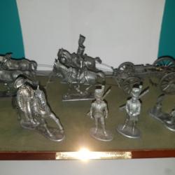 Lot figurines époque " Napoléon " + revues
