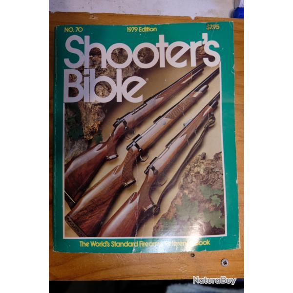livre Shooter's Bible tous les fabricants d'armes 1979