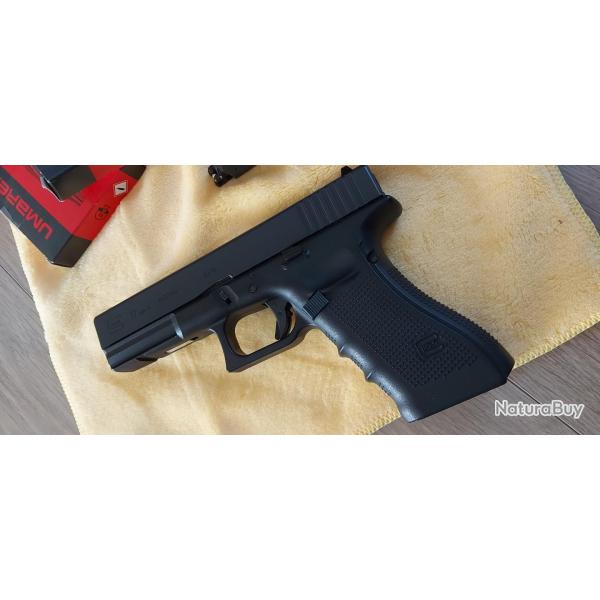 Glock 17 excellent blow back 4,5 mm CO2