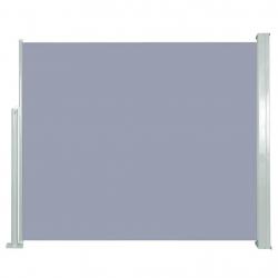 Auvent latéral rétractable 120 x 300 cm Gris