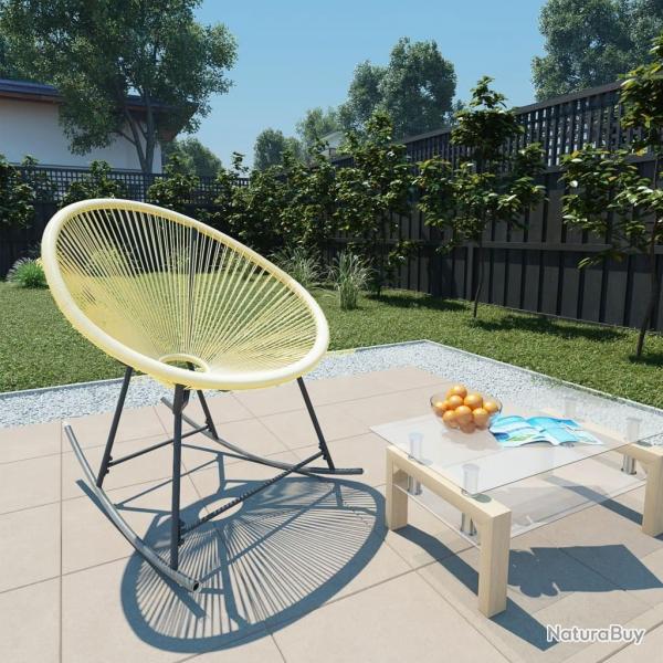 Chaise d'extrieur Acapulco Rsine tresse Beige