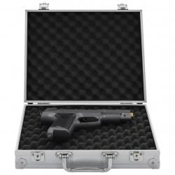 Mallette pour arme à feu Aluminium ABS Argenté