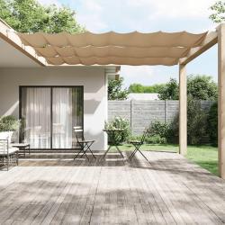 Auvent vertical Taupe 60x800 cm Tissu oxford
