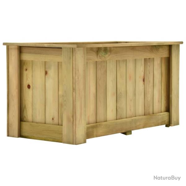 Jardinire surleve 100x50x50 cm Bois de pin imprgn
