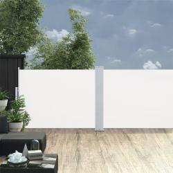 Auvent latéral rétractable Crème 120 x 1000 cm