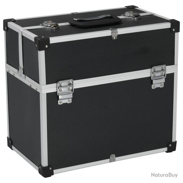Bote  outils 38x22,5x34 cm Noir Aluminium