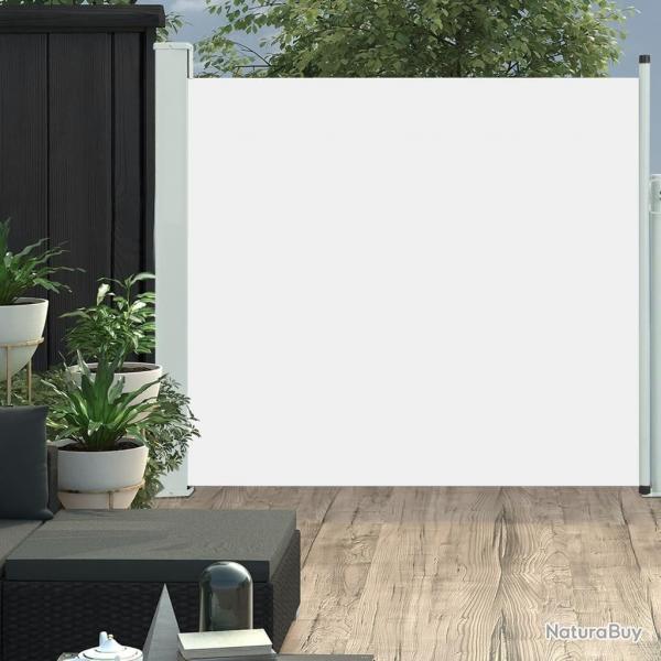 Auvent latral rtractable de patio 170x300 cm Crme