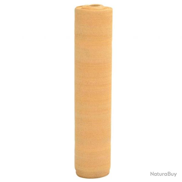 Filet brise-vue sable 1x25 m PEHD 195 g/m