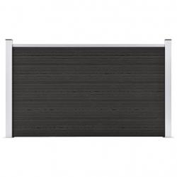 Clôture de jardin WPC 180x105 cm Gris