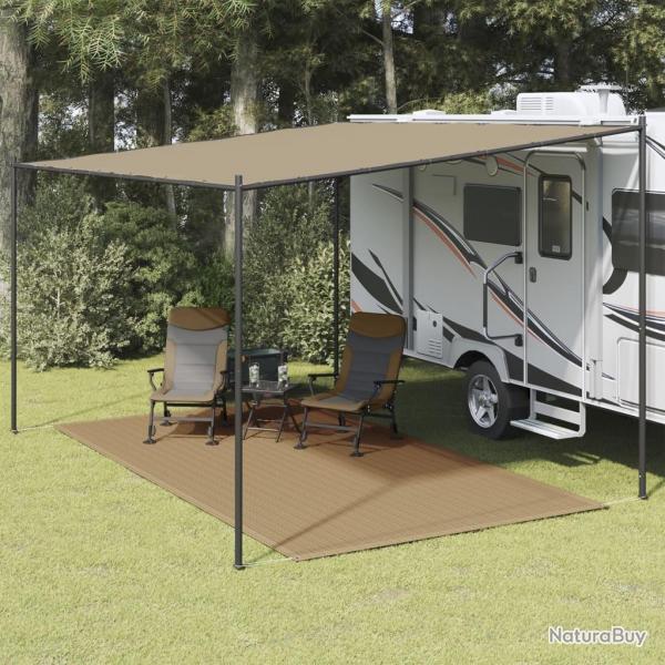 Tapis de tente 250x450 cm Taupe