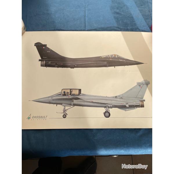 Poster Dassault aviation