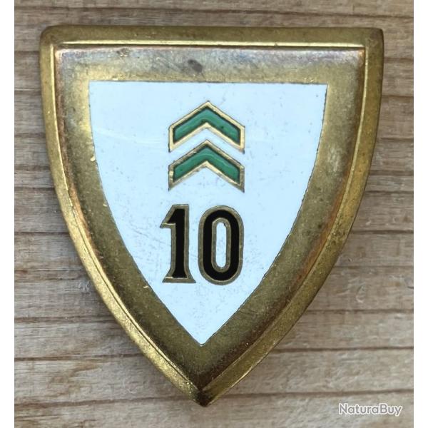 10 Escadre de Chasse, mail, dos guilloch plat