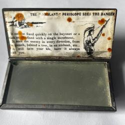 Rare miroir de tranchée "Le Vigilant"