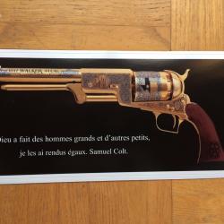 Autocollant Samuel Colt