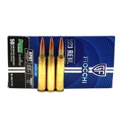 Munitions Fiocchi HPBT .223 Rem 69 gr 1 boite de 50 munitions