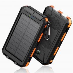 batterie solaire Banque d'Énergie Solaire Ultra-Haute Capacité 8000mAh