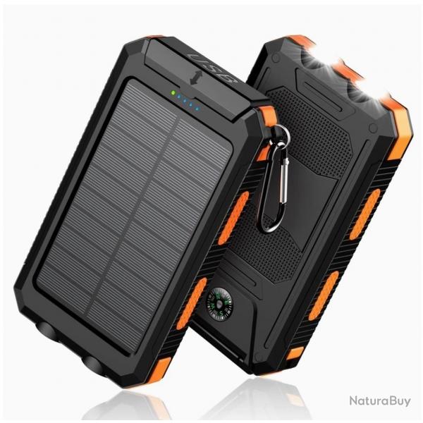 batterie solaire Banque d'nergie Solaire Ultra-Haute Capacit 8000mAh