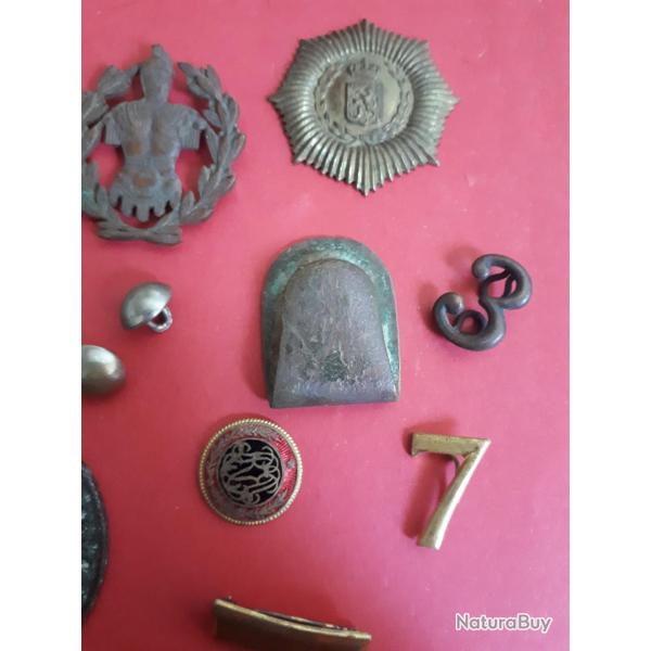 Lot d'insignes