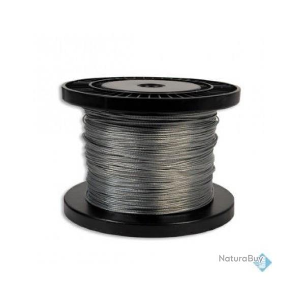 Cable Acier Galvanis pour Filet Bobinne 200 m