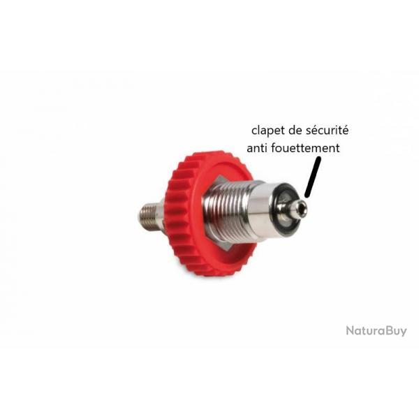 Raccord de gonflage Din 300 MCH6 avec clapet scurit